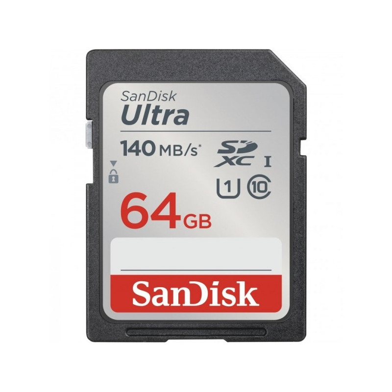SanDisk Ultra SDXC 64 Go UHS-I Classe 10