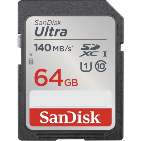 SanDisk Ultra SDXC 64 Go UHS-I Classe 10