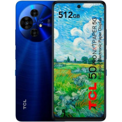 Smartphone TCL 50 Pro Nxtpaper 5G Écran 6,78" - 8 Go - 512 Go - Caméra 108 MP - Batterie 5010 mAh - Couleur Bleue