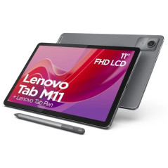 Tablette Lenovo Tab M11 11" WUXGA + Stylet - 128 Go - RAM 8 Go - Caméra arrière 8 mp - WiFi, Bluetooth 5.1 - Couleur Gris