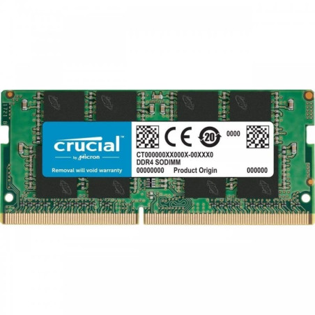 Crucial Mémoire RAM DDR4 16 Go 3200Mhz PC4-25600 CL22 SODIMM