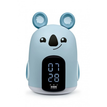 Réveil pour enfants Bigben avec lumière nocturne tactile - Alarme et lumière - 3 sons d'alarme