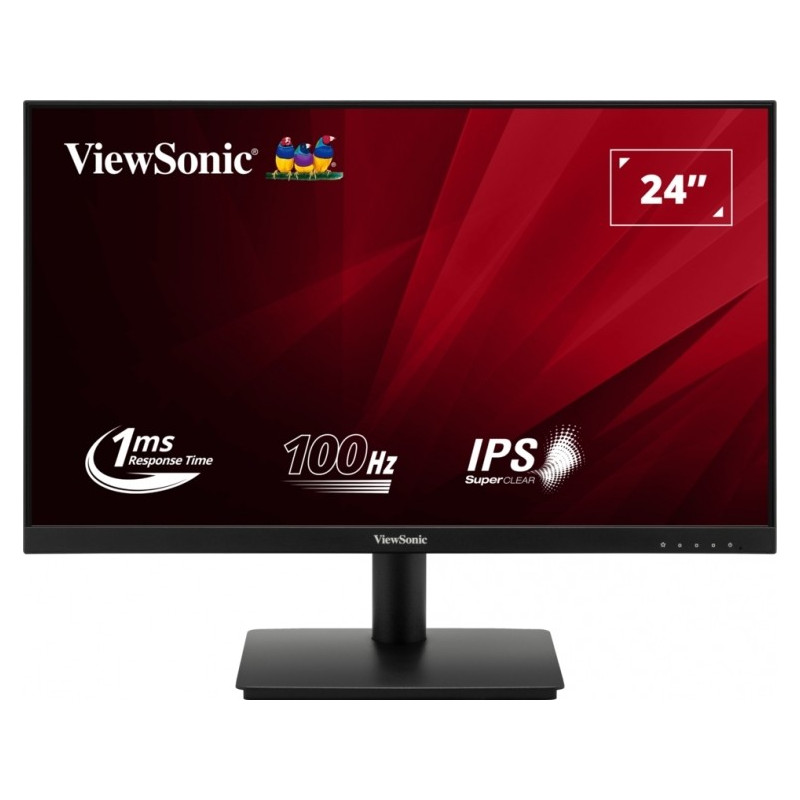 Moniteur Viewsonic 23,8" VA240-H LED IPS FullHD - 100Hz - Temps de réponse 1ms - Angle de vision 178º - 16:9 - VGA - HDMI