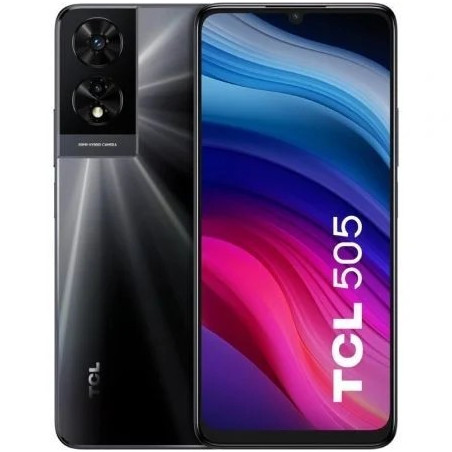 Smartphone TCL 505 Écran 6,75" - 6 Go - 256 Go - Caméra 50 MP - Batterie 5010 mAh - Prise en charge de la charge 10 W