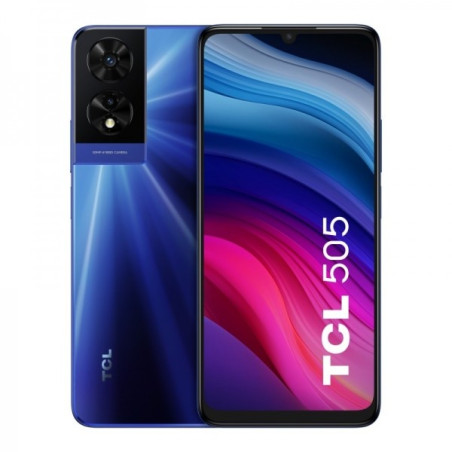 Smartphone TCL 505 Écran 6,75" - 6 Go - 256 Go - Caméra 50 MP - Batterie 5010 mAh - Prise en charge de la charge de 10 W