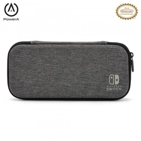 PowerA Étui Slim pour Nintendo Switch Modèle Oled, Nintendo Switch et Nintendo Switch Lite - Charbon