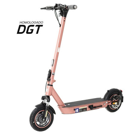 Trottinette électrique Zwheel ZFox Max café torréfié moteur 400W - Homologué DGT - Vitesse jusqu'à 25 km/h