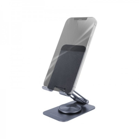 Mars Gaming MA-RSS Support pour Smartphone - Aluminium léger - Rotation 360º - Réglage de la hauteur/inclinaison 180º