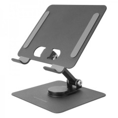 Support pour Tablettes et Convertibles Mars Gaming MA-RST - Acier Résistant - Rotation 360º - Réglage de Hauteur