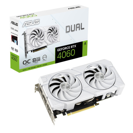 Asus Dual GeForce RTX 4060 EVO OC Edition Carte Graphique 8 Go GDDR6 DLSS3