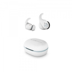 Energy Sistem Casque Sans Fil - True Wireless - Bluetooth 5.3 - IPX5 - 20h d'autonomie - Secure-Fit+ - App Personnalisable