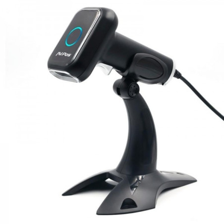 AVPos AVP-260-2D Lecteur de Codes Haute Performance - Lecture de Codes 1D, 2D et QR - Scannage Manuel et Automatique - USB