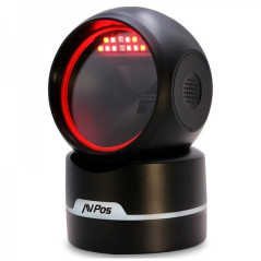 AVPos AVP-M680-2D Lecteur de Codes de Bureau - Scan Automatique - Lecture de Codes 1D, 2D et QR - USB et Série - Couleur Noire