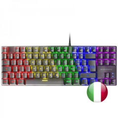 Clavier Gaming Mécanique Mars Gaming MK80 - TKL Compact - Éclairage RGB - Interrupteurs Antipoussière - Touches Effaçables