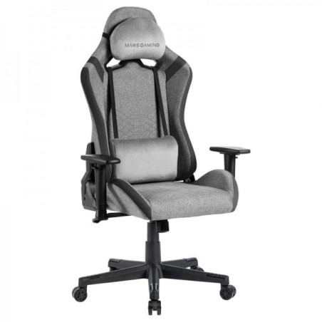 Mars Gaming MGC-PRO Chaise Gaming - Tissu Respirant - Coussins Doux au Toucher - Accoudoirs 2D - Dossier Réglable