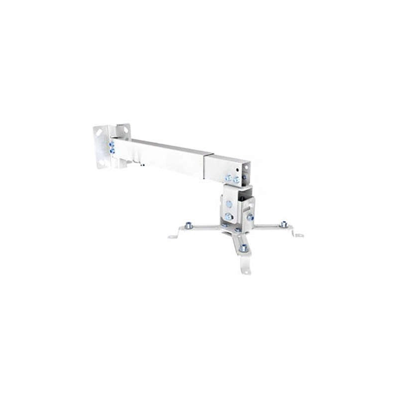 Équipement Support de Mur / Plafond pour Projecteur - Inclinable et Rotatif - Réglable 430-650mm - Poids Max 20kg