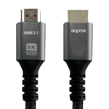 Câble HDMI 2.1 Mâle/Mâle - Prend en charge la résolution 8K - Longueur 2m
