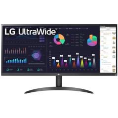Écran LG Ultrawide 34" LED IPS UltraWide FullHD 100Hz FreeSync - Temps de réponse 5ms - Angle de vision 178º