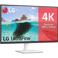 Moniteur LG UltraFine LED 27" IPS UltraHD 4K HDR10 - Temps de réponse 5ms - Angle de vision 178º - 16:9 - HDMI, DisplayPort