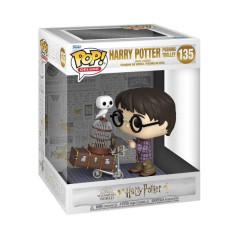 Funko Pop Deluxe Harry Potter Harry Potter Poussant le Chariot - Figurine en Vinyle - Hauteur environ 9,5 cm.