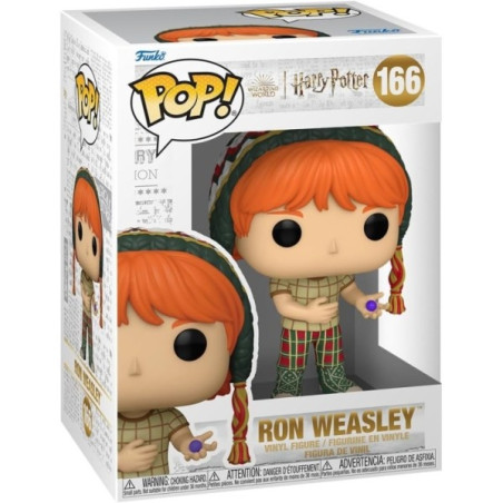 Figurine Funko Pop Harry Potter Ron Weasley avec bonbon - Figurine en vinyle - Hauteur environ 10,5 cm.