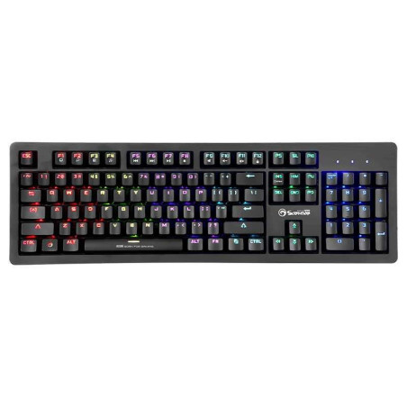 Clavier Mécanique Gaming USB Scorpion KG916 - Touches Outemu Blue - Rétroéclairage RGB - Antighosting