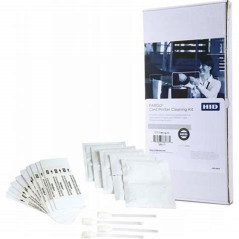 Fargo Kit de nettoyage avec 10 cartes de nettoyage + 4 bâtonnets + 3 enveloppes d'alcool - 086177