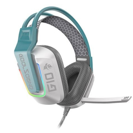 Coolsound Casque Gaming G10 - Compatible avec XBOX, PS5, PS4, Switch et PC - Couleur Bleue