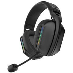 Coolsound Casque Gaming G12 Bluetooth - Wifi - Multiplateforme - Couleur Noire