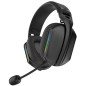 Coolsound Casque Gaming G12 Bluetooth - Wifi - Multiplateforme - Couleur Noire