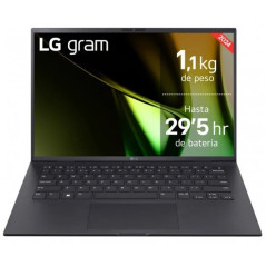 Ordinateur portable LG Gram 14Z90S-G.AD78B 14" Intel Evo Core Ultra 7 155H - 32 Go - 1 To SSD - W11 Home 64 - Couleur noire