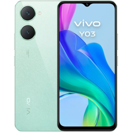 Smartphone Vivo Y03 Écran 6,56" - 4 Go - 128 Go - Caméra 13 Mp - Batterie 5000 mAh - Prise en charge de la recharge de 15 W