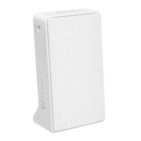 Routeur sans fil Mercusys 4G LTE - 300 Mbps en 2.4GHz et 867 Mbps en 5GHz - 2 ports 10/100Mbps - Couleur blanche
