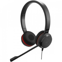 Jabra Evolve 30 II MS Casque avec Microphone - Connectivité USB/3.5mm - Réduction Passive du Bruit - Certifié par Microsoft