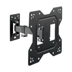 Ewent EW1521 Support Mural pour TV - Mouvement Complet - jusqu'à 43" - 30Kg - Couleur Noire