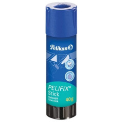 Pack de 12 - Pelikan Pelifix Colle en Stick 40gr - Idéale pour le Papier, le Carton, les Photos, etc... - Ouverture Facile