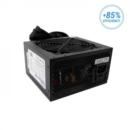 Alimentation Coolbox FAPW2-750 750W ATX - PFC actif - Efficacité 85% - Ventilateur 120mm