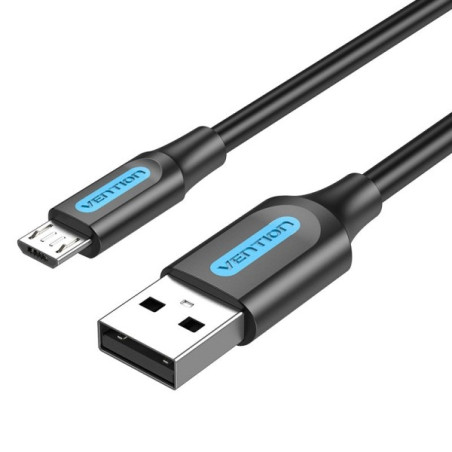 Câble USB-A 2.0 vers Micro-B 3A - 1m - Couleur Bleue