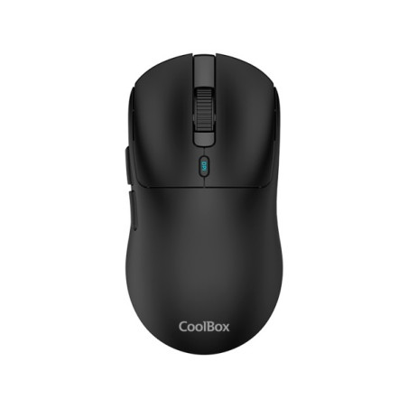 Coolbox W03 Souris Gaming Sans Fil 10000dpi - 7 Boutons - Capteur Pixart 3325 - Couleur Noire