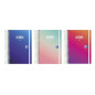 Pack de 8 - Agenda Scolaire Oxford Gradient 25/26 Spirale Jour Page - Taille 8º - Couverture Rigide - Coins Micro-perforés