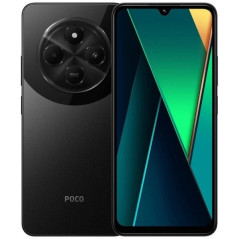 Smartphone Poco C75 Écran 6,88" - 6 Go - 128 Go - Caméra Principale 50 MP - Batterie 5160 mAh - Couleur Noire