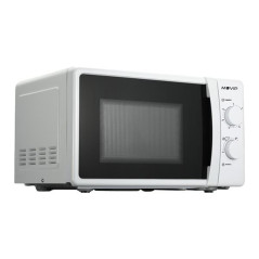 Muvip Micro-ondes - Capacité 20L - Puissance 700W - 6 Niveaux de Puissance - Minuteur 30min - Décongélation - Couleur Blanche