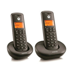Téléphone Sans Fil Motorola E202 DECT + 1 Supplémentaire - Identification de l'Appel - Répondeur - Mains Libres