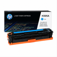 Toner cyan HP compatible CB541A/CE321A/CF211A