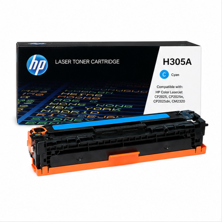 Toner cyan HP compatible CB541A/CE321A/CF211A