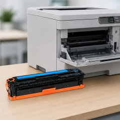 HP Compatible Cyan Toner CB541A CE321A CF211A