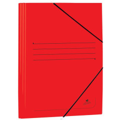 Pack de 20 - Chemise en Carton Enduit Mariola avec Rabats Folio 500gr/m2 - Dimensions 34x25x1cm