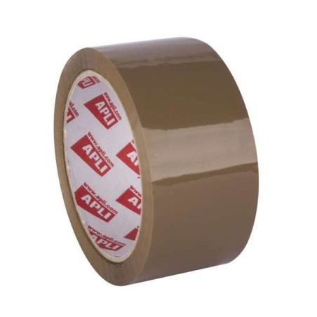 Pack de 36 - Joint Acrylique Apli Marron - PP - Brillant - 48 mm x 66 m 25 ?m