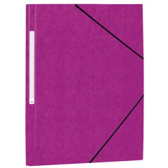 Pack de 20 - Chemise en Carton Mariola Simil Prespan avec Étiquette au Dos Folio 500grm2 - Mesures 34x25cm