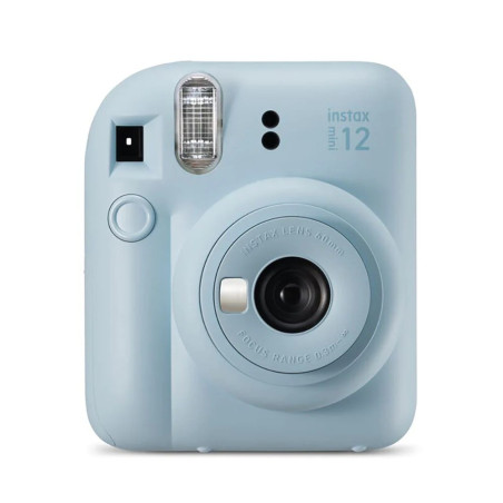 Appareil photo instantané Fujifilm Instax Mini 12 bleu pastel - Taille d'image 62 x 46 mm - Flash automatique